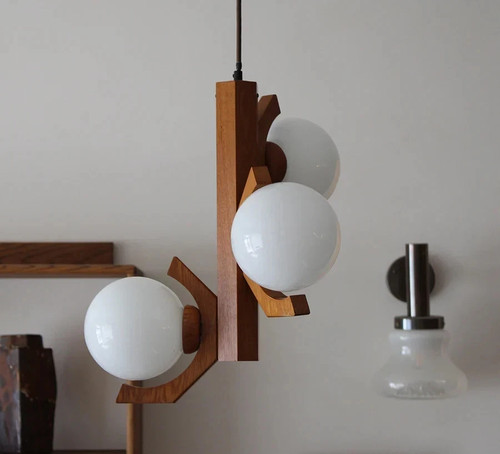 Lampada scultorea vintage