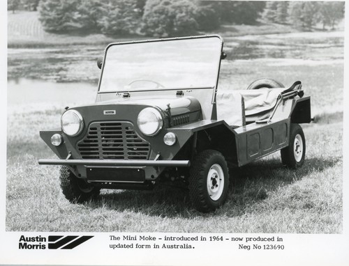 Mini moke fotografia stampa - mini,