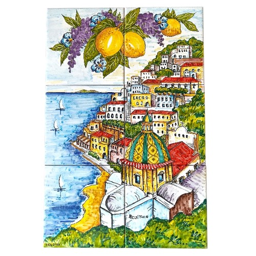 Pannello ceramica con - in,