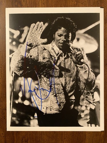 Michael jackson signed - michael,