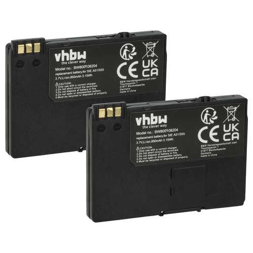 Batterie pour gigaset - 2x, sl37h