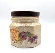 Barattolo in ceramica con