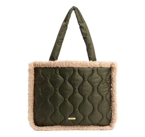 Barbour borsa tote trapuntata - barbour,