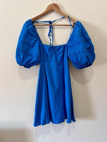 Mini abito zara blu manica - zara,