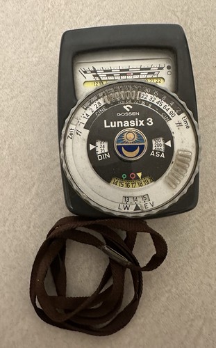 Gossen lunasix misuratore - lunasix, 3