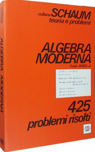 Algebra moderna ayres 425 - algebra, jr.