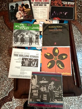 dischi 45 giri rolling stones  paint black  emotiotional rescue five satisfacion