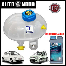 VASCHETTA  ACQUA RADIATORE FIAT PANDA 500 C 1.2 1.3 TAPPO INCLUSO + LIQUIDO