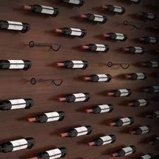 portabottiglie vino parete