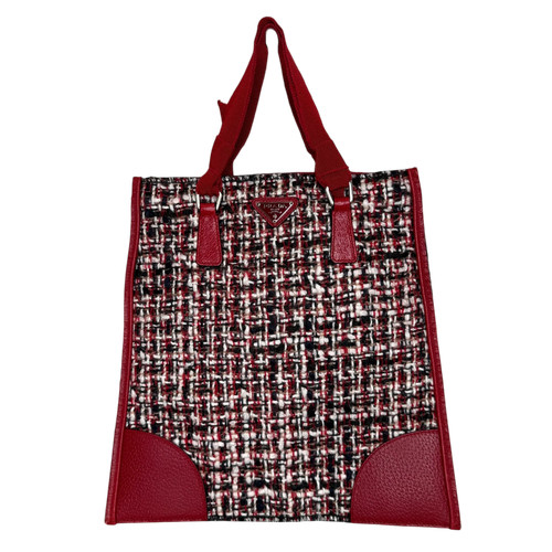 Prada shopping tote bag - prada,