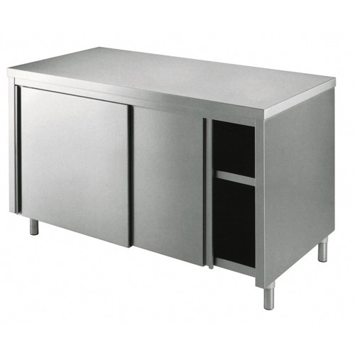 Tavolo 200x90x85 acciaio inox