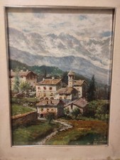 Quadro Dipinto Olio Su Tela
