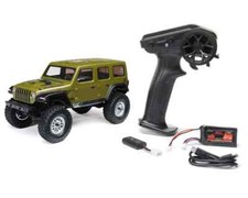 Carrozzeria Axial AXI00002V3T4 SCX24 V3 RTR pronta all'uso Jeep Wrangler illimitata verde