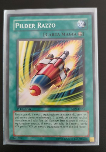 Carta pilder razzo - carta, yu-gi-oh!