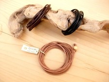 BRACCIALE POLSINO COLLANA VERA PELLE UOMO DONNA ARTIGIANALE! GOA 10