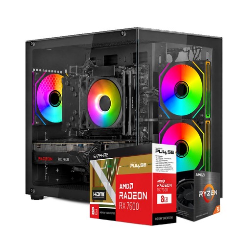 Gaming ryzen 5500 rx - pc,