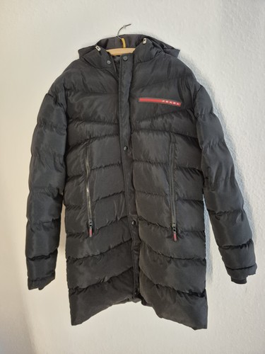 Piumino prada con collo - prada,