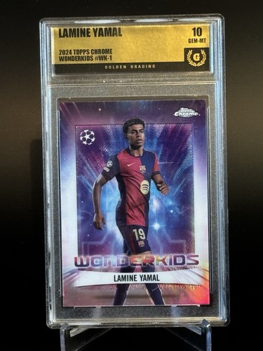 Lamine yamal 2024 topps chrome - lamine,