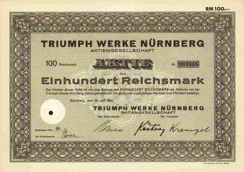 Triumph 1933 norimberga - 1933,