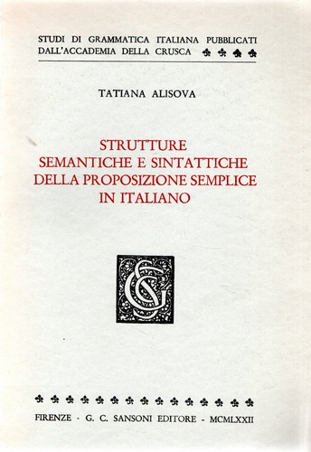 Strutture semantiche - , e
