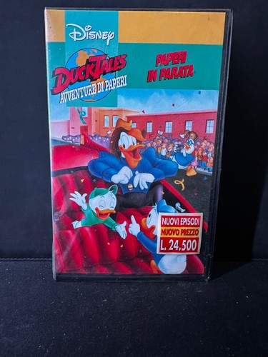 Vhs disney ducktales - ducktales, avventure