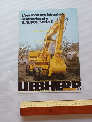 Liebherr escavatore gommato