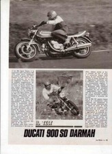 advertising Pubblicità MOTO DUCATI 900 SD DARMAH '78-MAXIMOTO MOTOITALIANE EPOCA