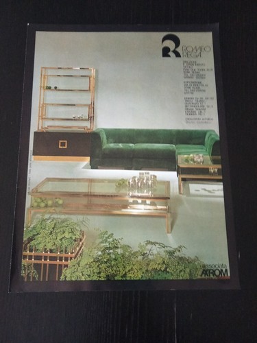 1975 romeo rega - mobili, divano