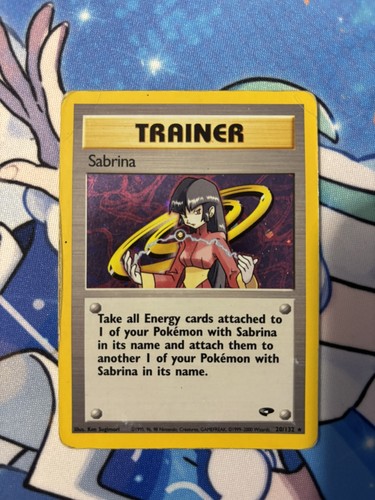 Sabrina gym challenge holo - sabrina,