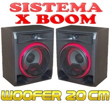 COPPIA CASSE ACUSTICHE 8" HIFI