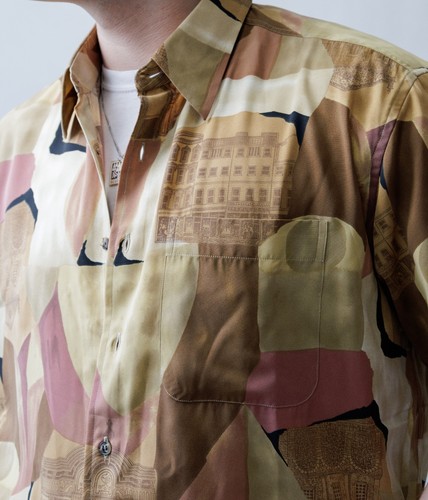 Camicia vintage anni stampa - camicia,