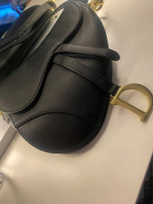 Borsa sella cd nera hardware oro buone condizioni con scatola!