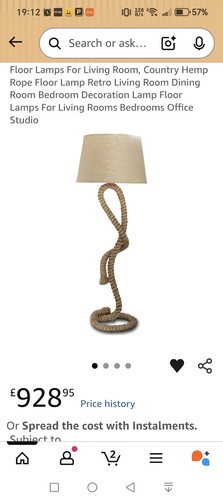 Lampada terra corda di - da,