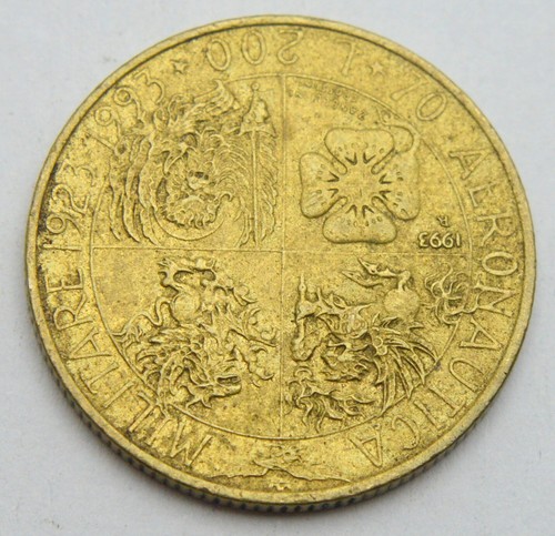 Italy 200 lire 1993 - italy,