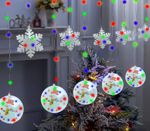 Tenda luminosa natale led - 4.2m,