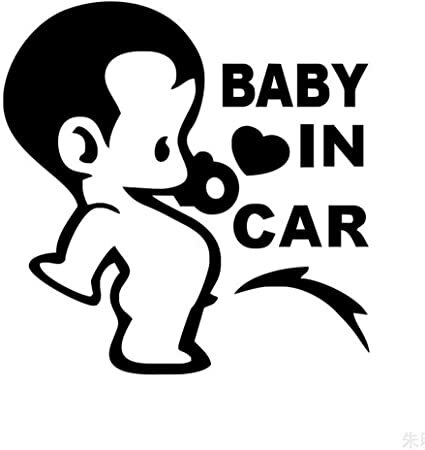 Adesivo auto bebe - a, bordo
