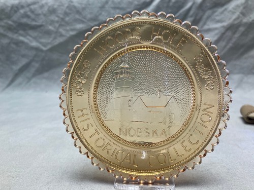 Piatto tazza vetro vintage