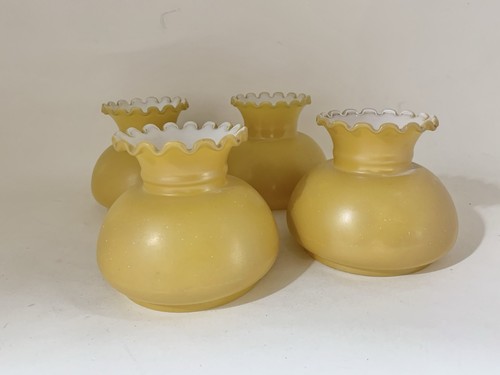 Four vintage 1970s mustard - four,