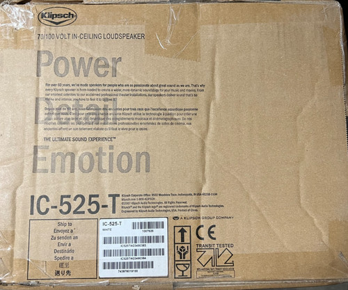 Klipsch 525 altoparlanti - klipsch, ic-525-t