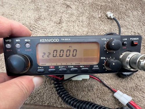 Kenwood 331a radio ham 220 - kenwood,