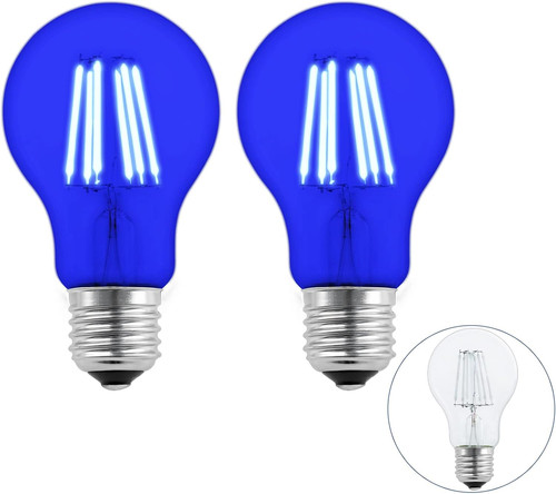Lampadine led blu e27 - e27, 6w