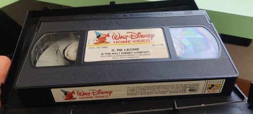 Videocassette walt disney - disney, "i