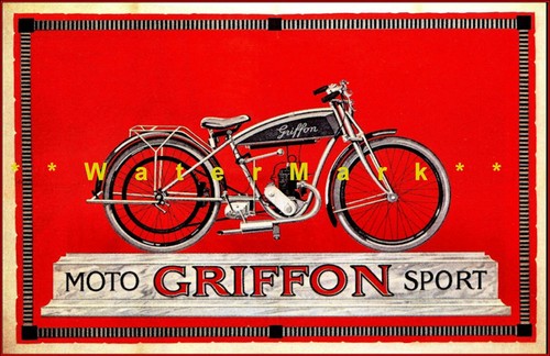 Moto sport griffon 1920 - sport,