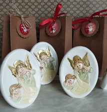Regali Natale Pensierini  Natività Decorazioni Angeli Ceramica Scuola 