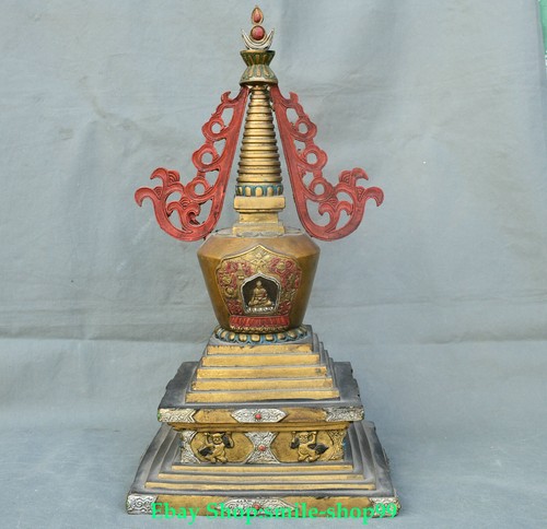 Dipinto oro bronzo tibetano