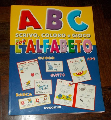 Abc scrivo coloro gioco - scrivo, con