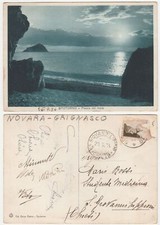 SPOTORNO - SAVONA - POESIA DEL MARE - VIAGG. 1934 -21040-