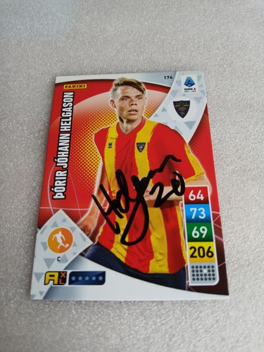 Trading card firmata - card, johann