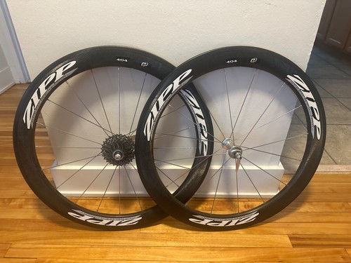 Zipp 404 wheel set with - ,
