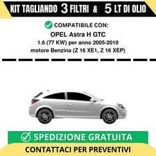Tagliando per OPEL Astra H GTC